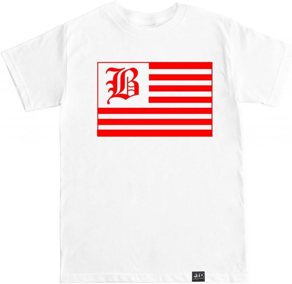 FTD Apparel Men's B Flag YG T Shirt