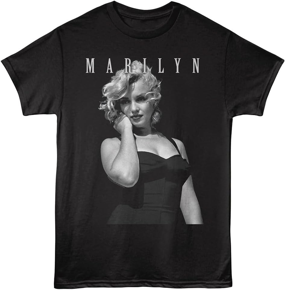 Marilyn Monroe Swimsuit Adult Short Sleeve T Shirt Pop Culture Actress Model Vintage Style Graphic Tees