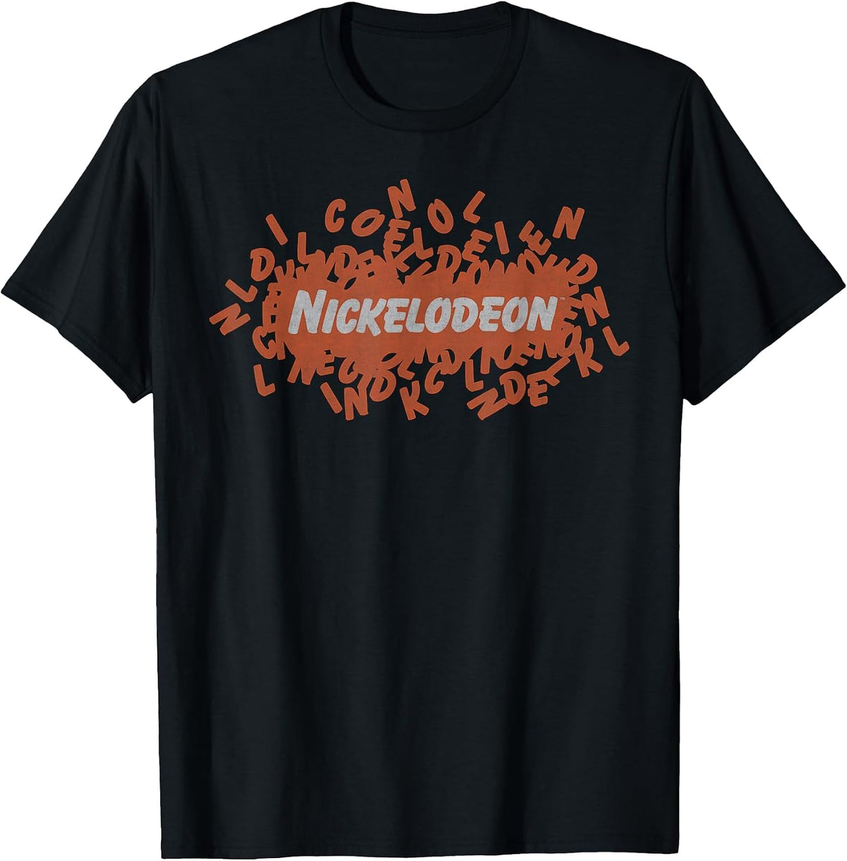 Nickelodeon Multiple Letters Logo T-Shirt T-Shirt