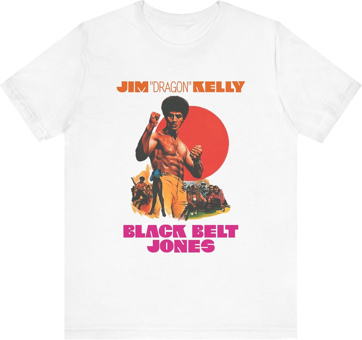 Mod.3 Black Belt Jones 1974 American Martial Arts Film Movie Jim Dragon Fights The Mafia Dojo Karate Kungfu