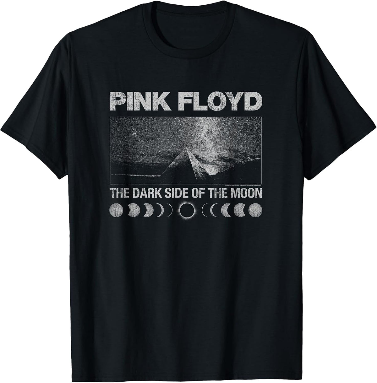 Pink Floyd The Dark Side of the Moon Vintage Poster Design T-Shirt