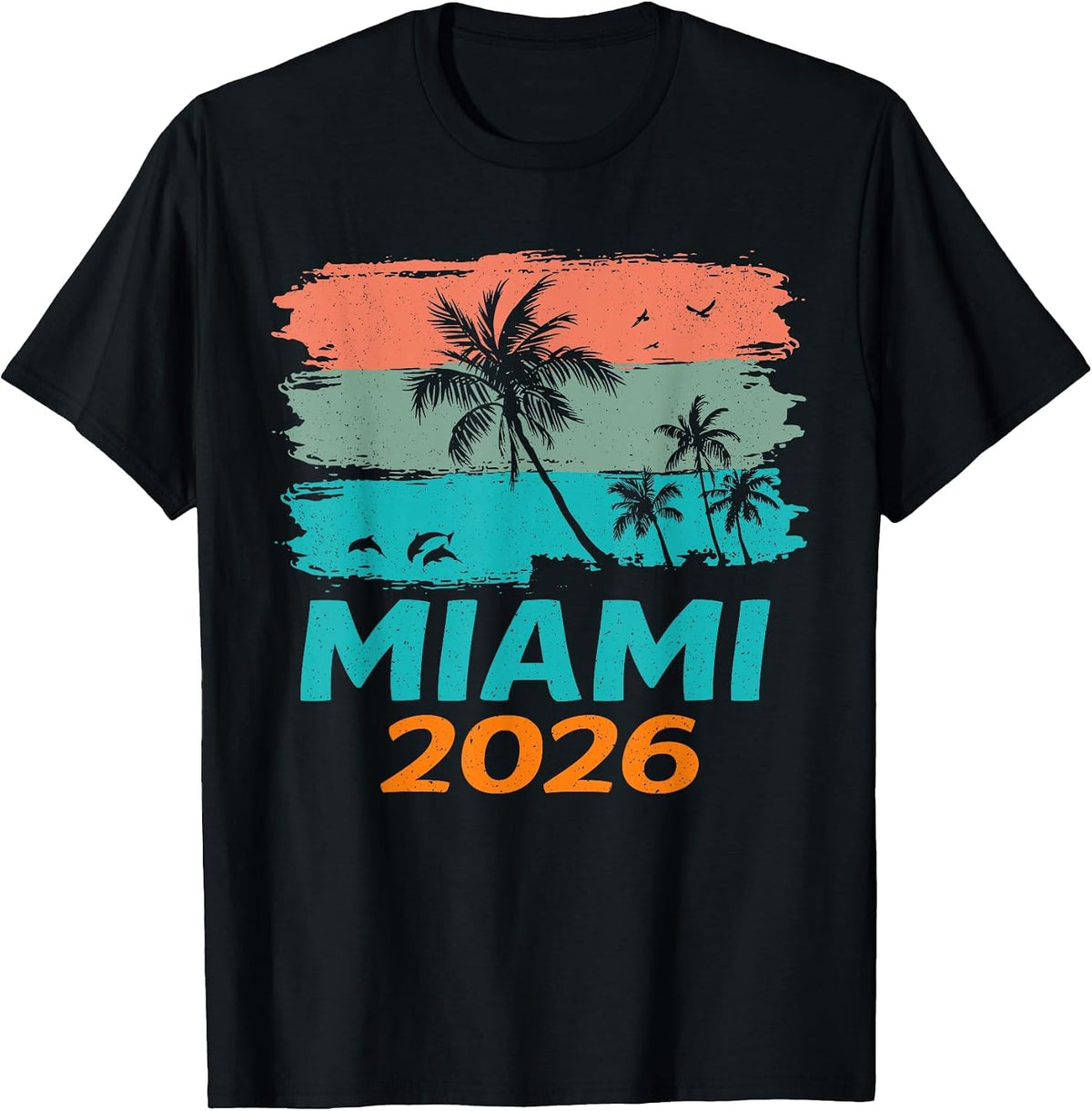 Miami 2026 Matching Family Beach Trip Shirts T-Shirt