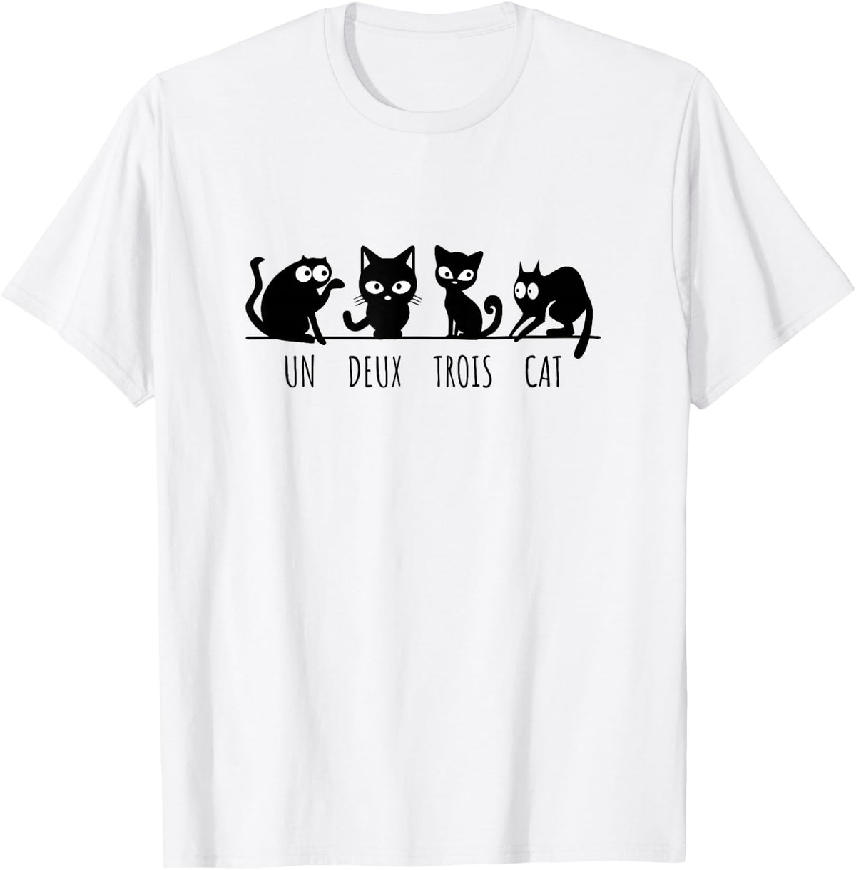 Un Deux Trois Cat T-Shirt