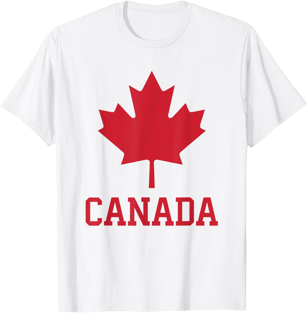 Canada Shirt Women Men Kids Red Maple Leaf Flag Canada Day T-Shirt