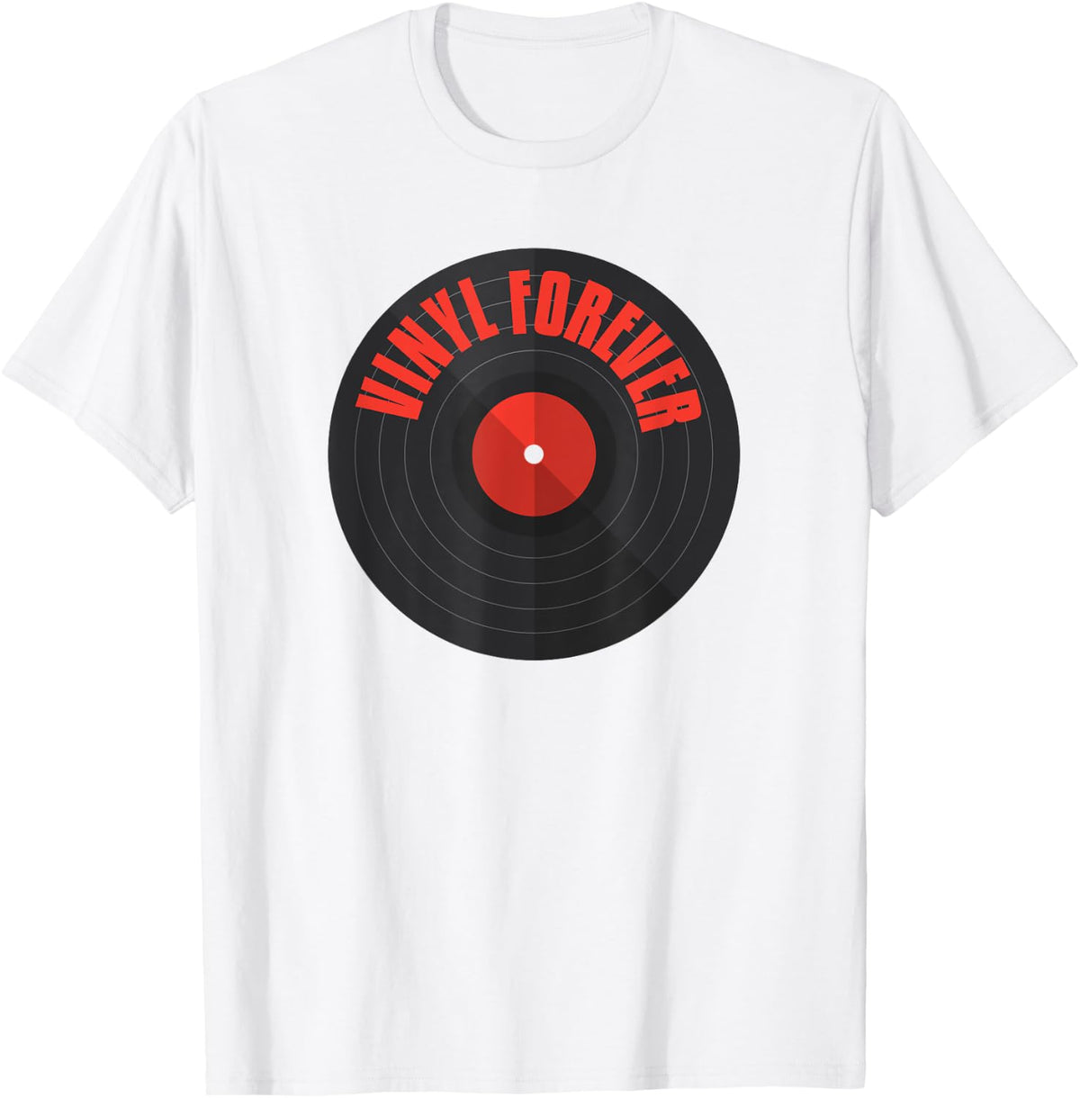 Vinyl Record T-shirt gift for album music lovers