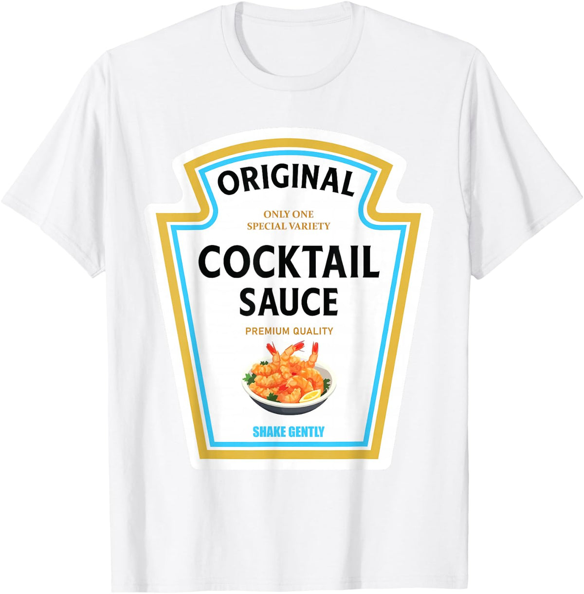 Cocktail Sauce 2026 Halloween Ketchup Mayo Matching Costume T-Shirt