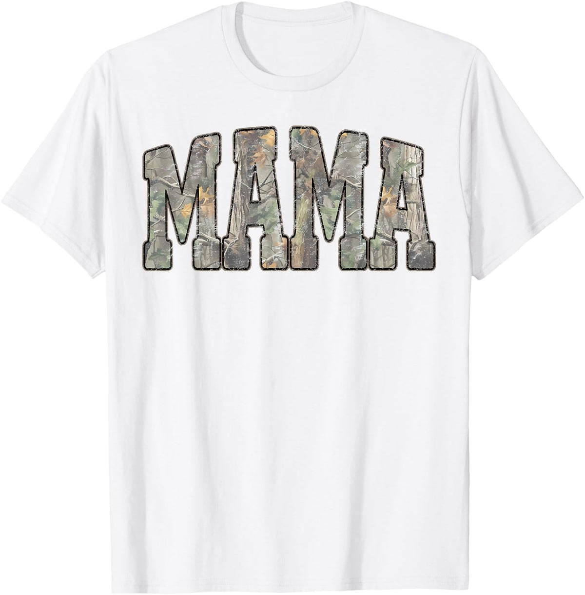 Retro Old Camo Mama Camouflage Mom Mother's Day T-Shirt