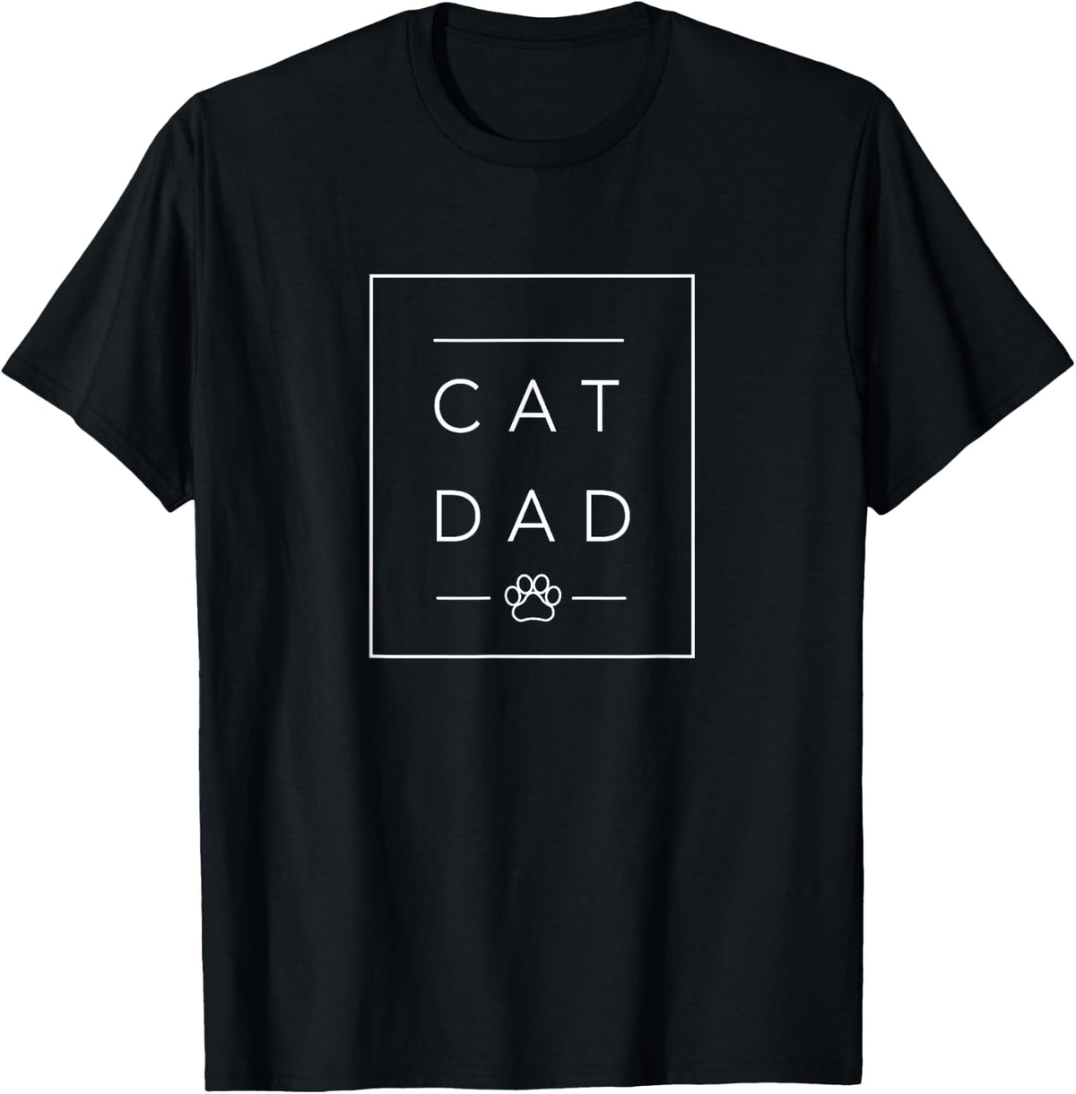 Best Cat Dad Shirt - Cool Cat Lovers Gifts, Cute Cat Dad T-Shirt for Men Women Girls Kids