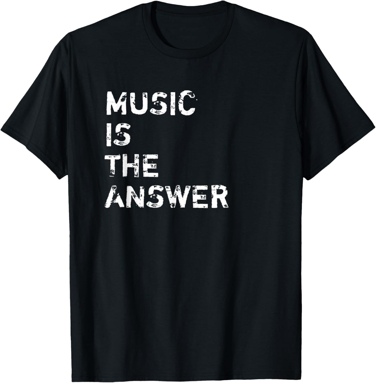 Music is the Answer DJ T-Shirt T-Shirt