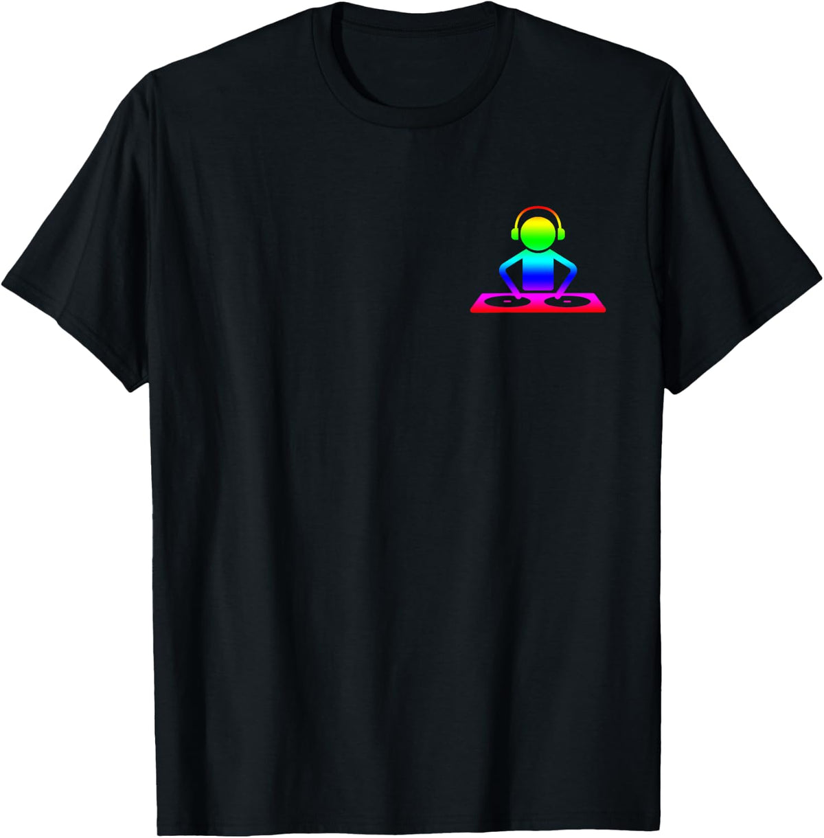 LGBT Gay Turntable DJ Music Producer Techno EDM Beatmaker T-Shirt