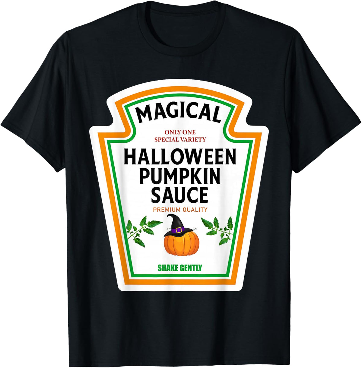 Pumpkin Sauce Halloween 2023 Costume Family Matching Mustard T-Shirt
