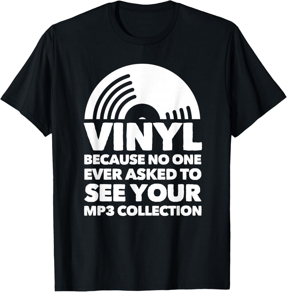 Vinyl LP Record - Vinyl Disc T-Shirt