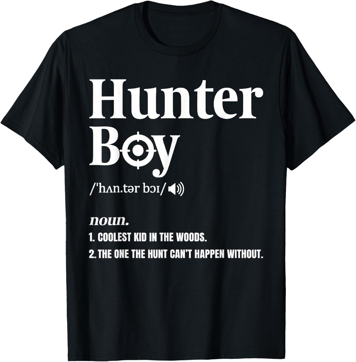 Kids Hunter boy Funny Deer Hunting Buddy Toddler T-Shirt