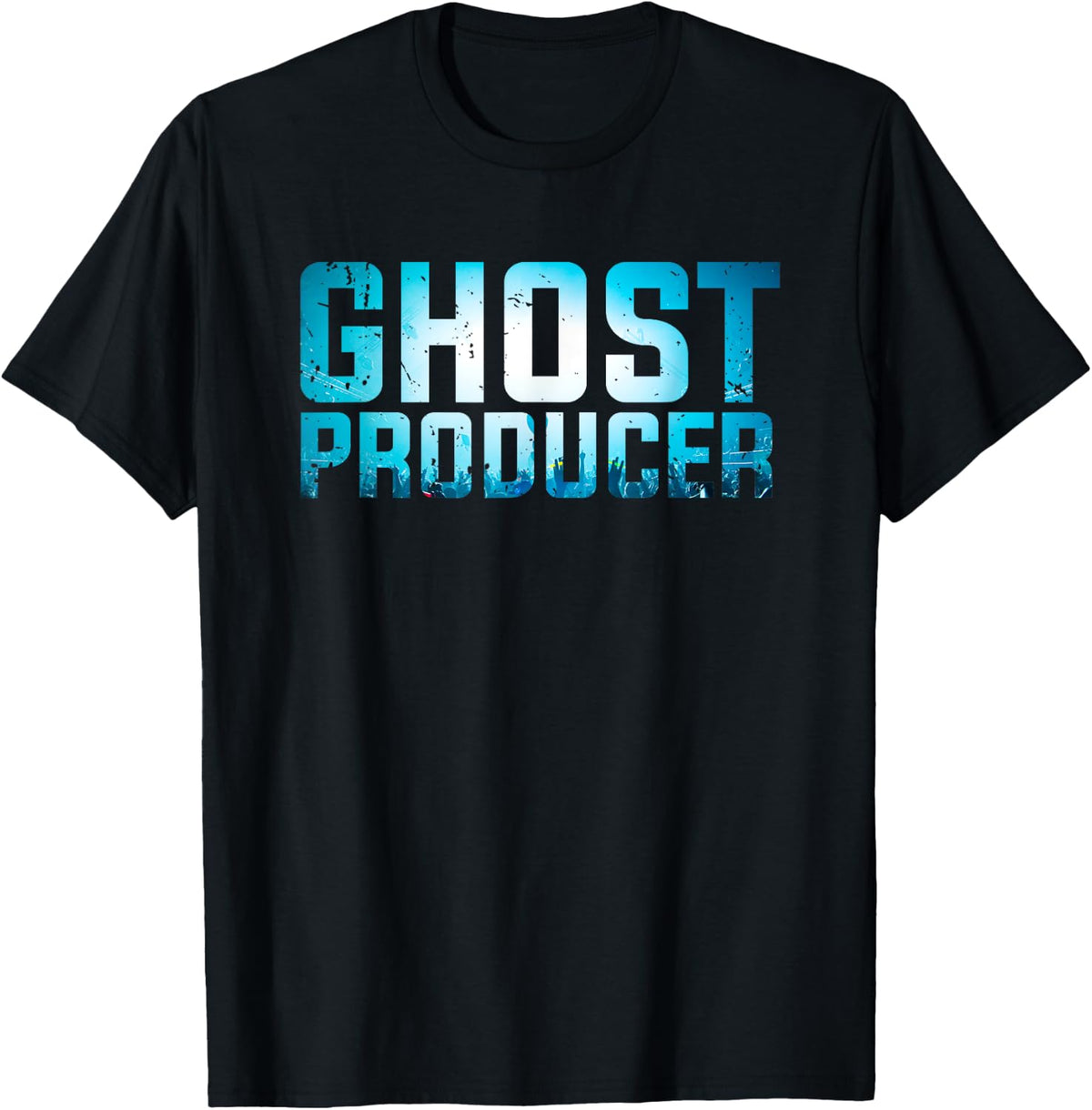 Cool DJ T-shirt - Ghost Producer Tees - Funny Music Gift T-Shirt