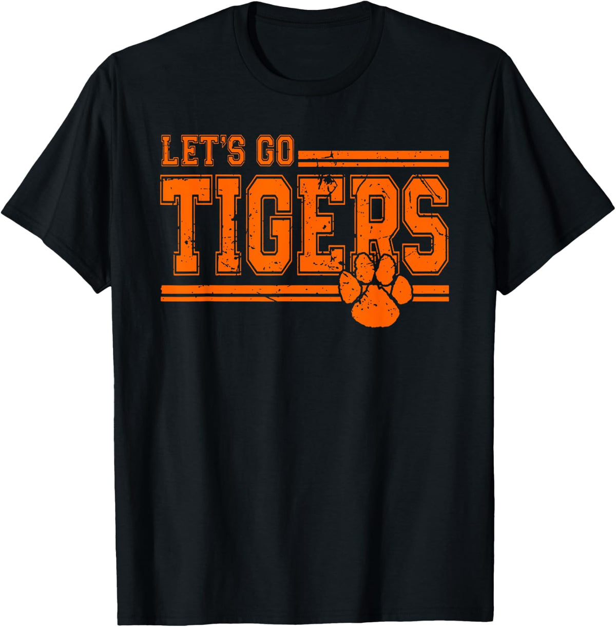 Vintage Tigers School Sports Name for Men Women Kids T-Shirt