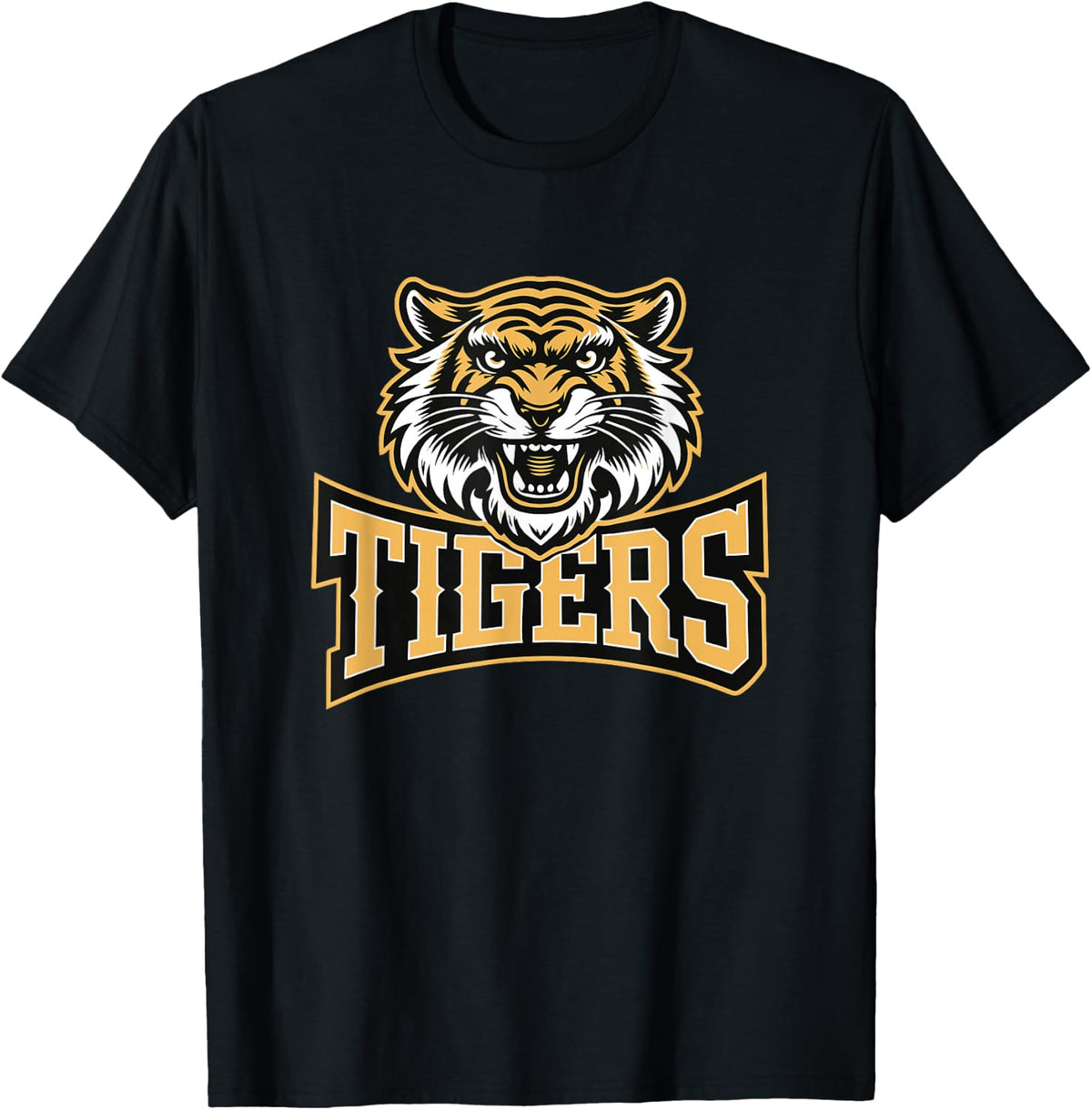 Tigers Mascot Back to School Team Spirit T-Shirt
