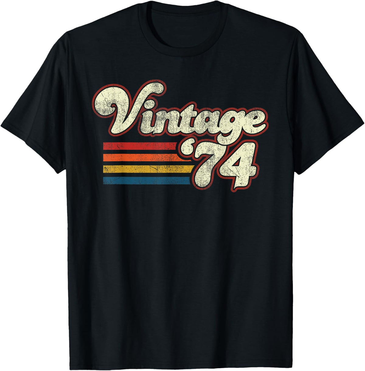 Vintage 1974 Birthday T-Shirt