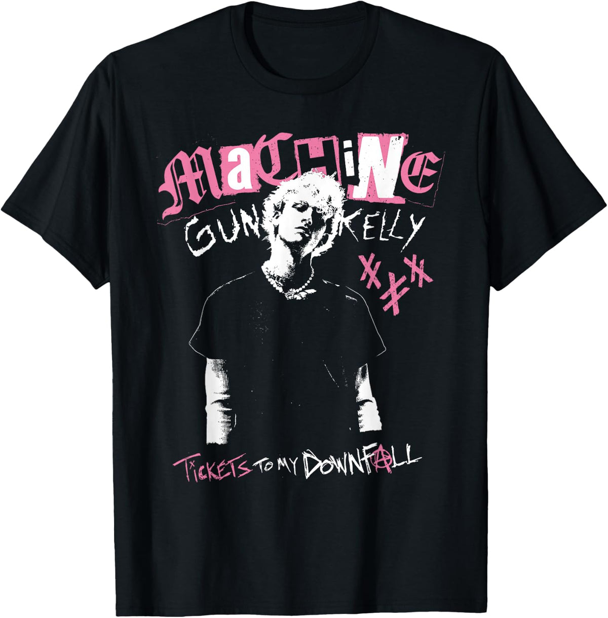 Official Machine Gun Kelly Tickets to My Downfall T-Shirt