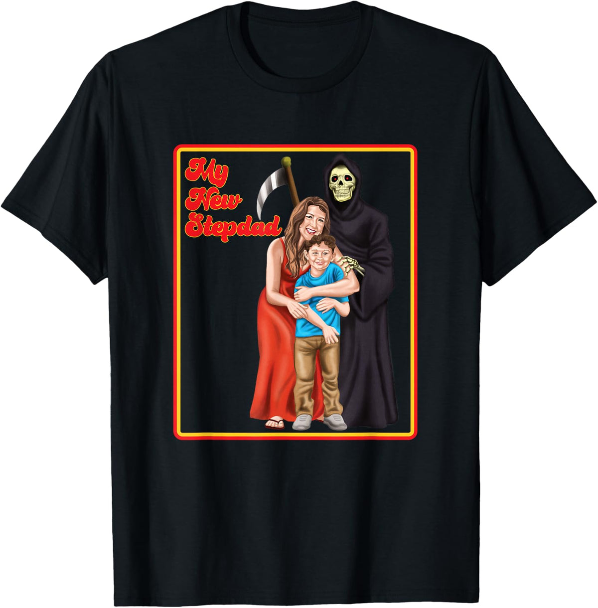 My New Stepdad Ironic Shirts - Funny Ironic Meme T-Shirt