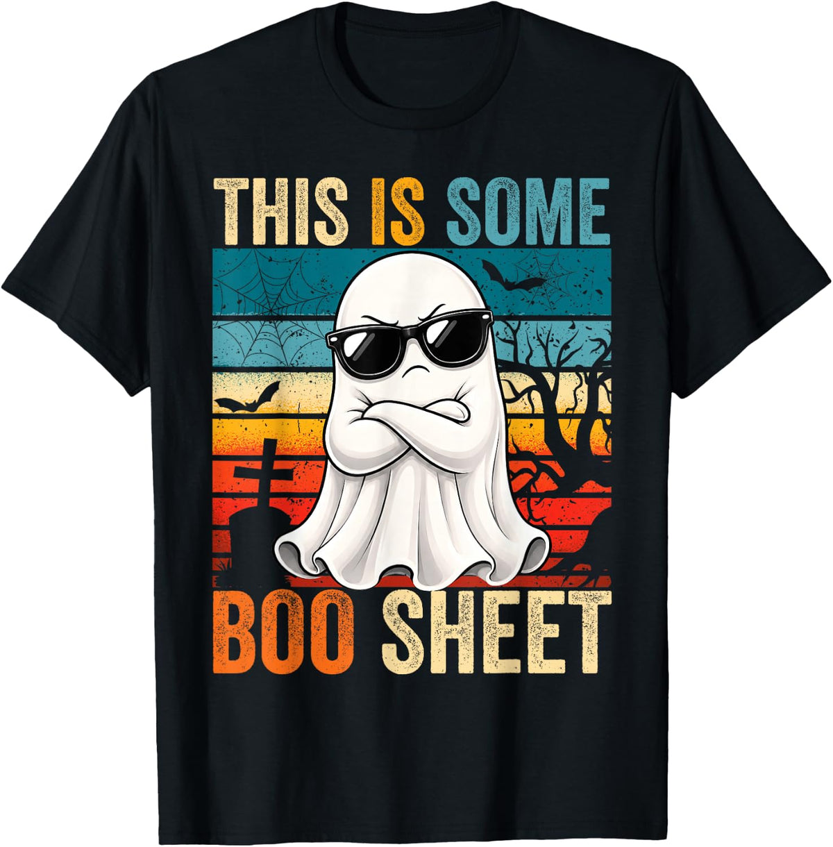 This is Some Boo Sheet Funny Ghost Halloween Men Women Kid T-Shirt