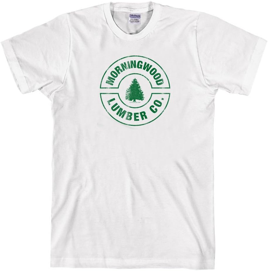 DIRTYRAGZ Men's Morningwood Lumber Co. Company T Shirt White
