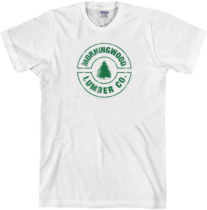 DIRTYRAGZ Men's Morningwood Lumber Co. Company T Shirt White