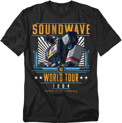 Transformers Generations Autobot Decepticon World Tour Unisex Adult T Shirt