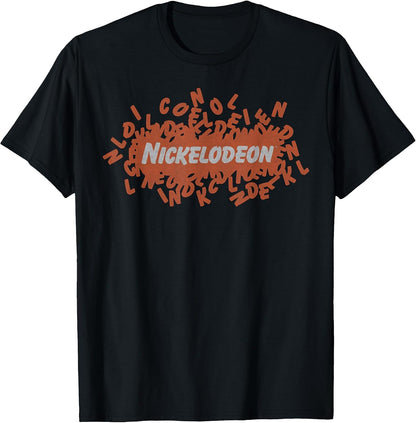 Nickelodeon Multiple Letters Logo T-Shirt T-Shirt