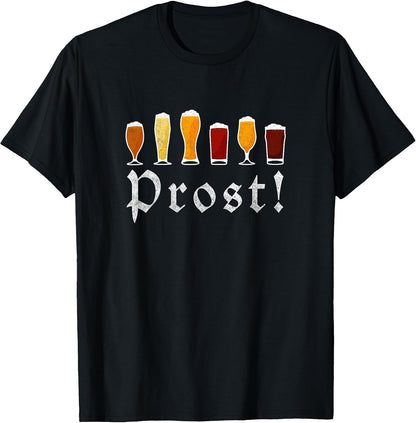 Oktoberfest Prost Celebrate Diversity Beer T-Shirt