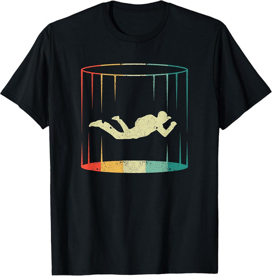 Bodyflying Wind Channel Indoor Skydiving Lover Tunnel Flight T-Shirt
