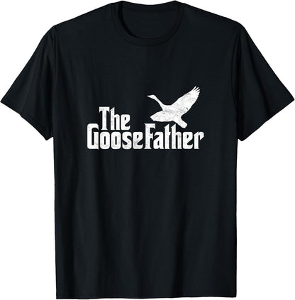 The Goosefather Goose Father Canada Geese Bird Watcher T-Shirt