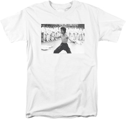 Trevco Men's Bruce Lee/Meaning Of Life Short Sleeve T-Shirt