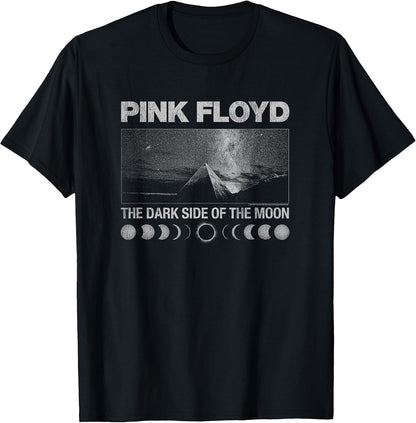 Pink Floyd The Dark Side of the Moon Vintage Poster Design T-Shirt