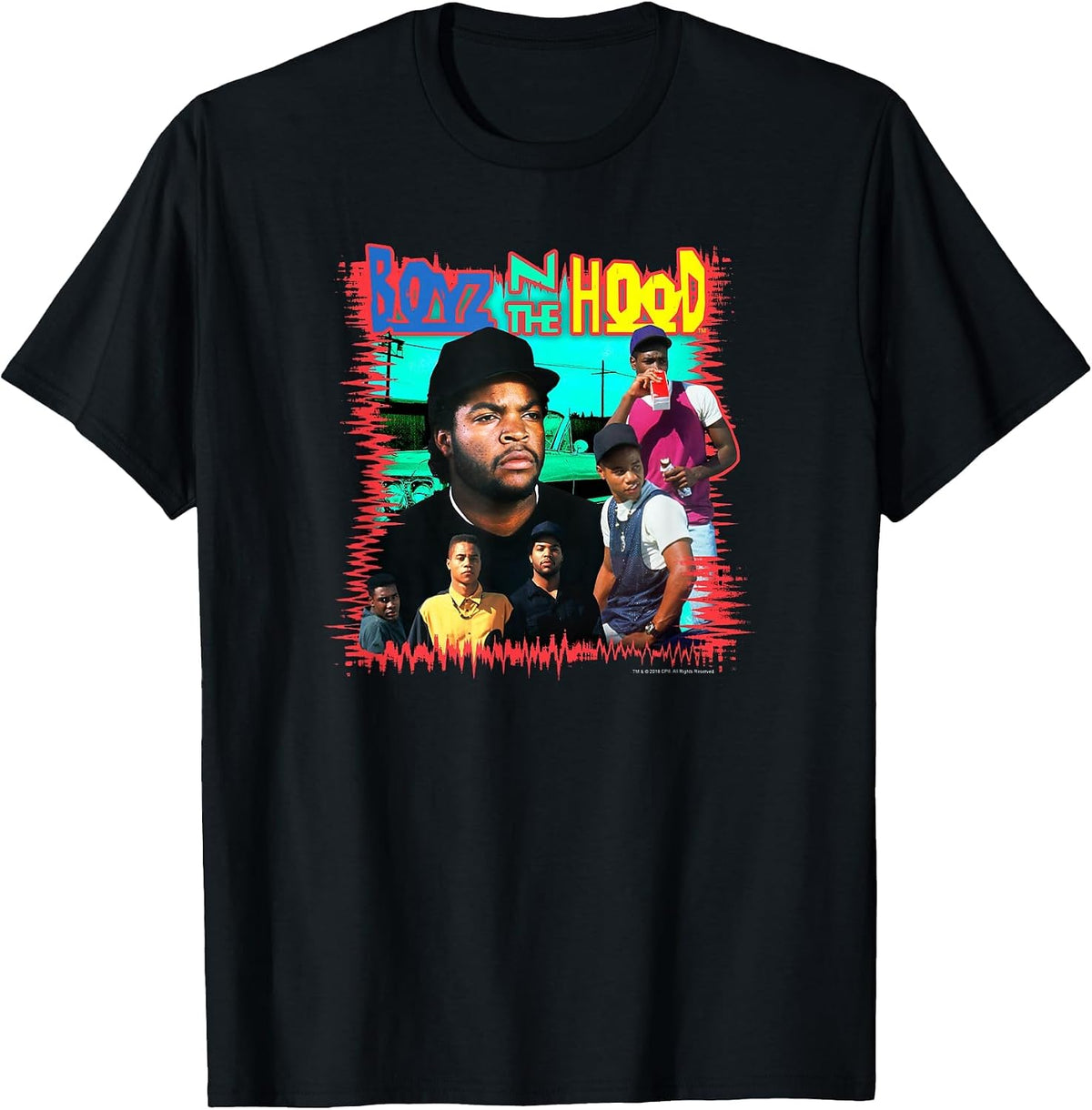 Boyz n the Hood Vintage Poster Style T-Shirt