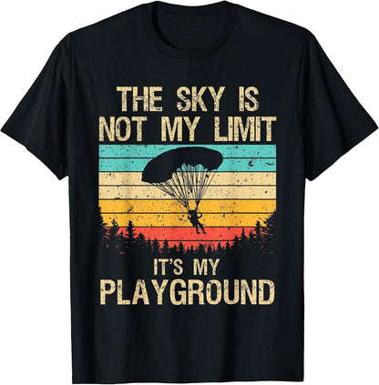 Cool Skydiving Art for Men Women Skydive Parachute Skydiver T-Shirt