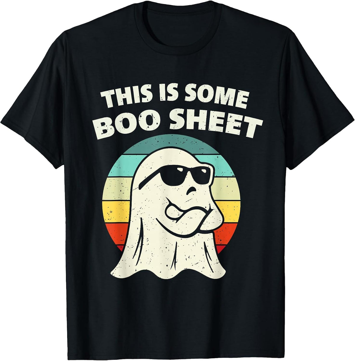This is Some Boo Sheet Ghost Halloween Costume Men Women T-Shirt