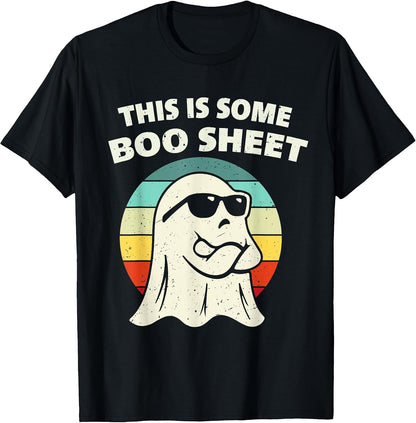 This is Some Boo Sheet Ghost Halloween Costume Men Women T-Shirt