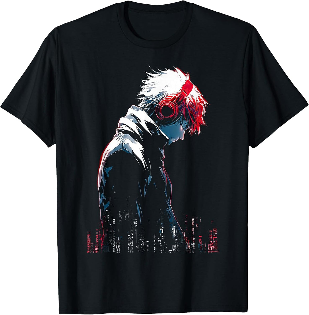Anime Headphones T-Shirt