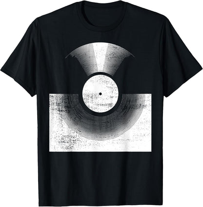 Vinyl Record DJ Turntable T-Shirt