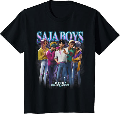 Kpop Demon Hunters Saja Boys Heartthrob Officially Licensed T-Shirt