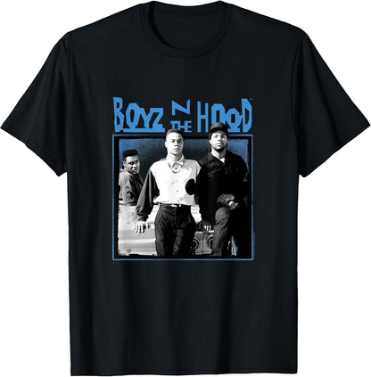 Boyz n the Hood Group with Blue Logo T-Shirt