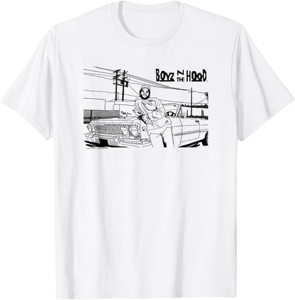Boyz n the Hood Sketchy 1C With Logo T-Shirt