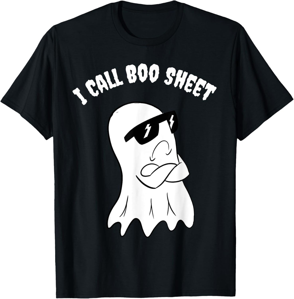 I Call Boo Sheet Halloween T-Shirt