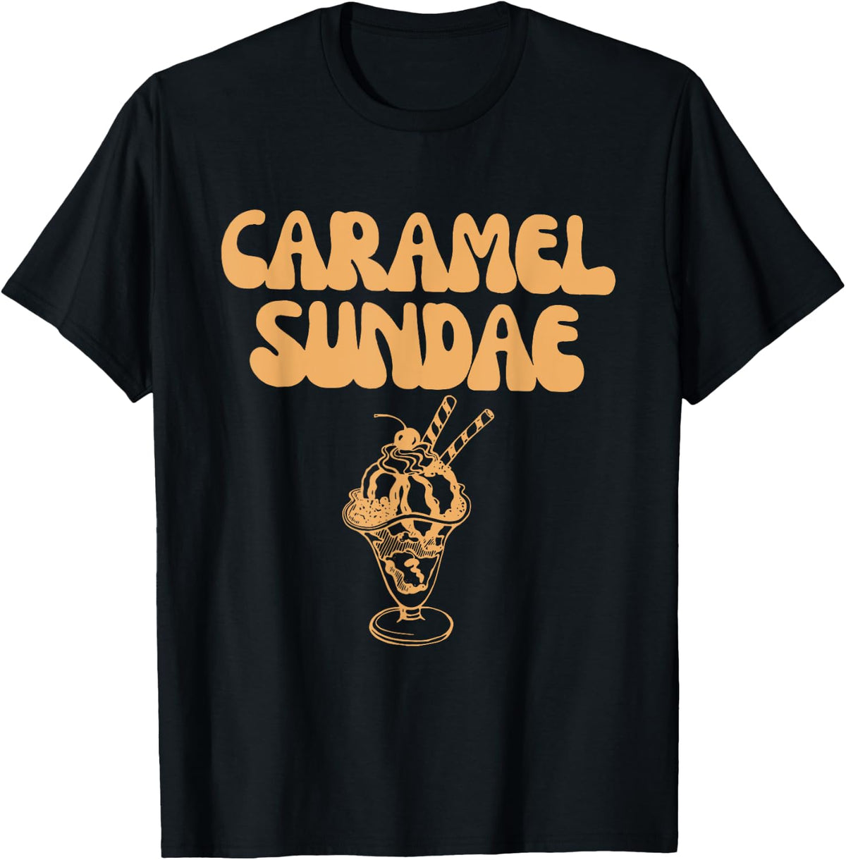 Caramel Sundae 90s Rap Lover Men Women Kids T-Shirt
