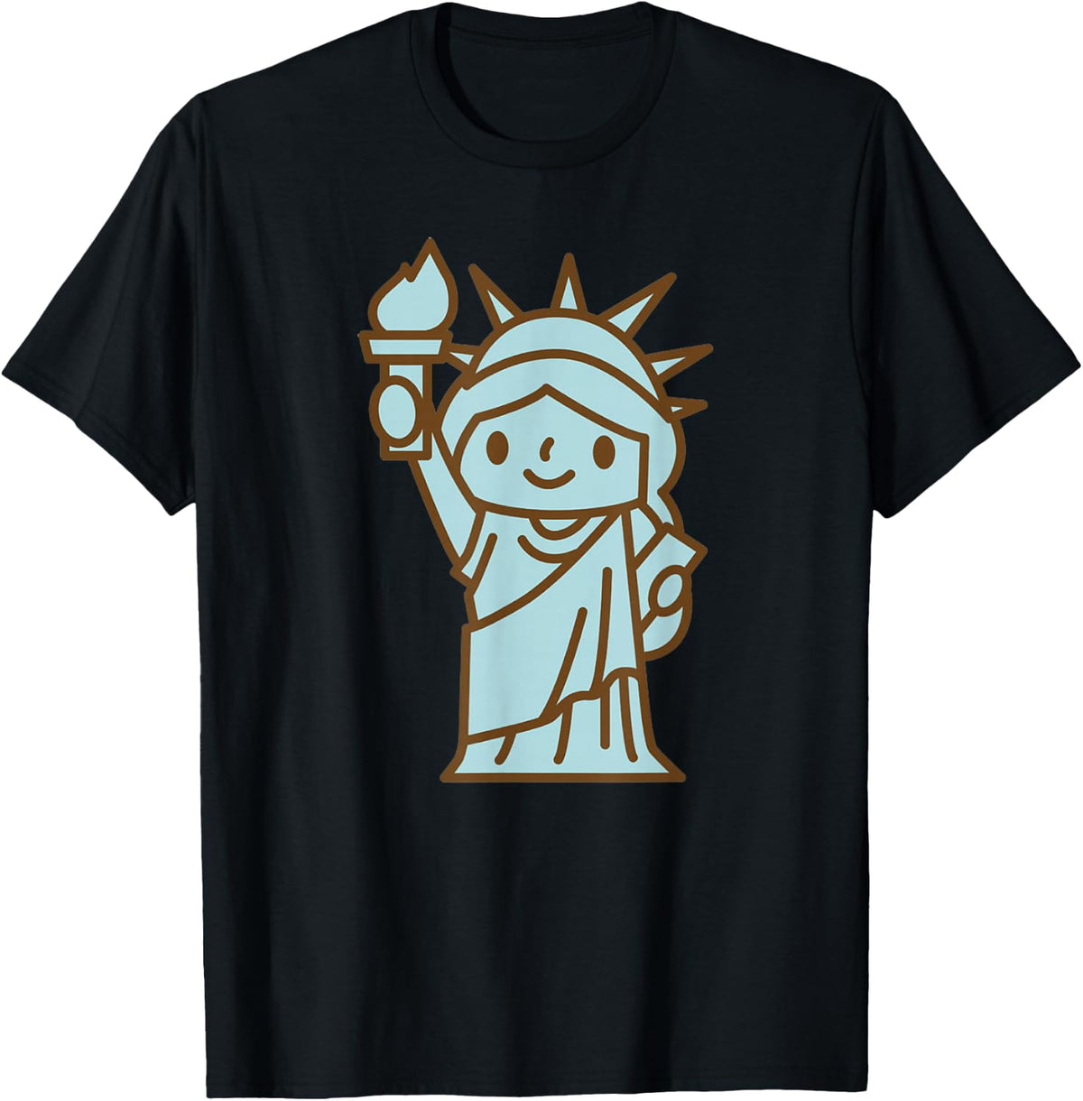 Liberty Statue I Love New York Girl Kids T-Shirt