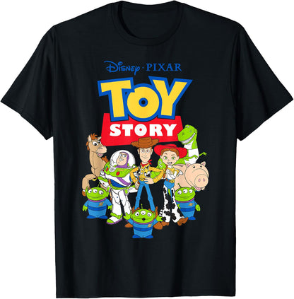 Disney Pixar Toy Story Buzz Woody Jessie Graphic T-Shirt T-Shirt