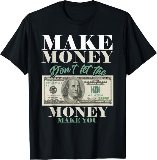 Bitcoin Capital Earn Rich Invest Stocks Coin Gift Make Money Dollar Cash Millionaire Cryptocurrency Business T-Shirt