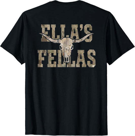 Vintage Ella Name Gifts for Men Boys Kid Fathers Day T-Shirt
